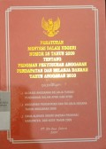 PERMENDAGRI NOMOR 25 TAHUN 2009 TENTANG PEDOMAN PENYUSUNAN ANGGARAN PENDAPATAN DAN BELANJA DAERAH TAHUN ANGGARAN 2010 DILENGKAPI : ALOKASI ANGGARAN BELANJA FUNGSI PENDIDIKAN DALAM APBN DAN APBD , ANGGARAN PENDAPATAN DAN BELANJA NEGARA TAHUN  ANGGARAN 2009, DANA ALOKASI UMUM DAERAH PROVINSI, KABUPATEN, DAN KOTA TAHUN 2009