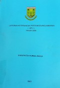 LAPORAN KETERANGAN PERTANGGUNGJAWABAN ( LKPJ ) TAHUN 2006 KABUPATEN PURBALINGGA