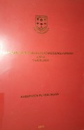 LAPORAN KETERANGAN PERTANGGUNGJAWABAN ( LKPJ ) TAHUN 2009