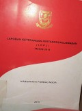 LAPORAN KETERANGAN PERTANGGUNGJAWABAN ( LKPJ ) TAHUN 2014 KABUPATEN PURBALINGGA