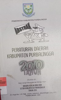 ABSTRAK PERATURAN DAERAH KABUPATEN PURBALINGGA TAHUN 2010