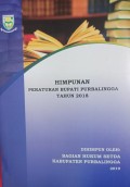 HIMPUNAN PERATURAN BUPATI PURBALINGGA TAHUN 2018
