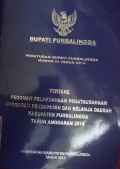 PERATURAN BUPATI PURBALINGGA NOMOR 3 TAHUN 2014 TENTANG PEDOMAN PELAKSANAAN PENATUSAHAAN ANGGARAN PENDAPATAN DAN BELANJA DAERAH KABUPATEN PURBALINGGA TAHUN ANGGARAN 2014