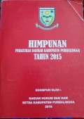 HIMPUNAN PERATURAN DAERAH KABUPATEN PURBALINGGA TAHUN 2015