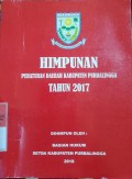 HIMPUNAN PERATURAN DAERAH KABUPATEN PURBALINGGA TAHUN 2017