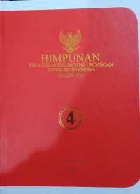 HIMPUNAN PERATURAN PERUNDANG-UNDANGAN RI TAHUN 2018 (4)