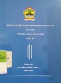 HIMPUNAN PERATURAN PERUNDANG-UNDANGAN TENTANG PEMERINTAHAN DI DAERAH JILID XV