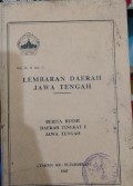 LEMBARAN DAERAH JAWA TENGAH BERITA RESMI DAERAH TINGKAT 1 JAWA TENGAH