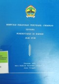 HIMPUNAN PERATURAN PERUNDANG-UNDANGAN TENTANG PEMERINTAH DI DAERAH JILID XVIII