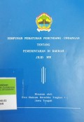 HIMPUNAN PERATURAN PERUNDANG-UNDANGAN TENTANG PEMERINTAH DI DAERAH JILID XIX